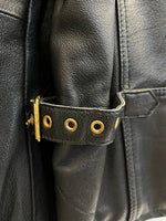 アビレックス AVIREX アヴィレックス レザージャケット J-4LIGHT ゴートレザー 2191002 ジャケット ブラック Mサイズ 101MT-4485