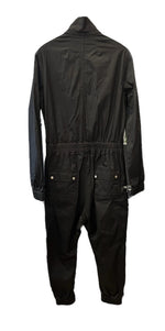 リックオウエンス Rick Owens BAUHAUS LARRY FLIGHTSUIT バウハウスラリーフライトスーツ ジャンプスーツ 黒 RU02B2553-TE つなぎ・オーバーオール ブラック 表記サイズUS42 101MB-642