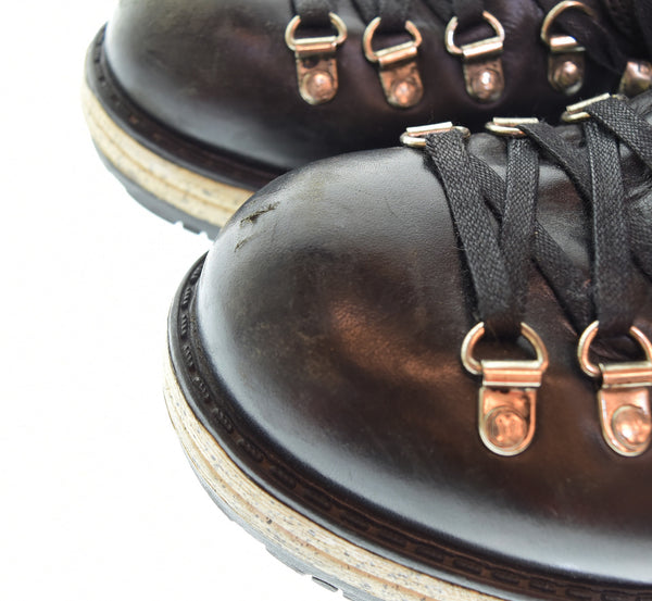 ビズビム visvim セラ SERRA TALKEETNA トレッキング ブーツ マウンテン レザー メンズ靴 ブーツ その他 ブラック 9 27cm 103S-1366