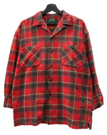 ラルフローレン RalphLauren POLO COUNTRY 90s FLANNEL SHIRT フランネル シャツ ネルシャツ インパクト21 開襟 長袖 赤 サイズ 9 長袖シャツ チェック レッド 104MT-2271