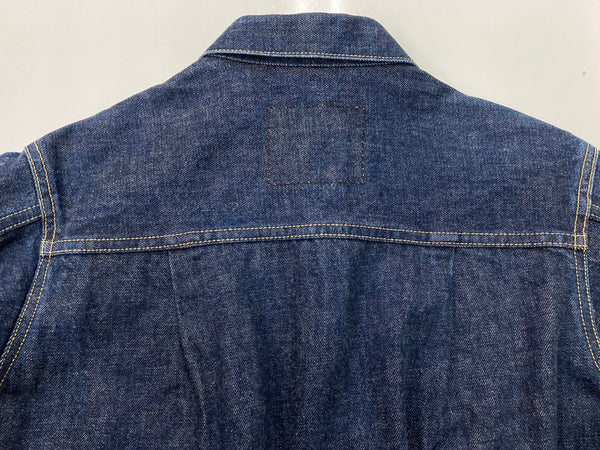 リーバイス Levi's 2nd セカンド 507 90's 90年代 復刻 日本製 デニムジャケット Gジャン 濃紺 71507-XX サイズ 34 ジャケット 無地 ネイビー 104MT-1992