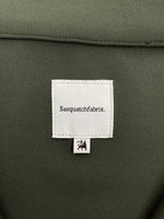 サスクワッチファブリックス Sasquatchfabrix. 23SS LACE TAPE TRACK JACKET レース テープ トラック ジャケット ジャージ 緑 23SS-CSS-001 ジャージ ライン カーキ Lサイズ 104MT-1609