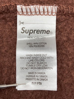 シュプリーム SUPREME 22SS Bling Box Logo Hooded Sweatshirt ブリング ボックスロゴ フーディ パーカー 茶 パーカ ロゴ ブラウン Mサイズ 104MT-2081
