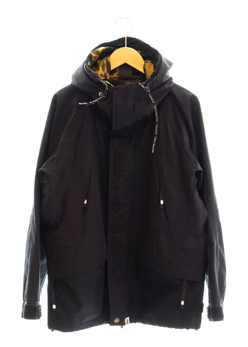 ア ベイシング エイプ A BATHING APE GORE-TEX Mountain Parka ゴアテックス マウンテンパーカー 001HJ9801016 ジャケット ブラック Lサイズ 103MT-1476