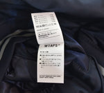 ダブルタップス WTAPS 18SS BENCH JACKET ベンチ ジャケット スタジャン サテン スタジアムジャケット  181TQDT-JKM02  1 ジャケット ネイビー 103MT-2382