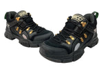 グッチ GUCCI Flashtrek Low フラッシュトレック ロー カット スニーカー メッシュ シューズ 黒 メンズ靴 スニーカー ブラック 104S-1079