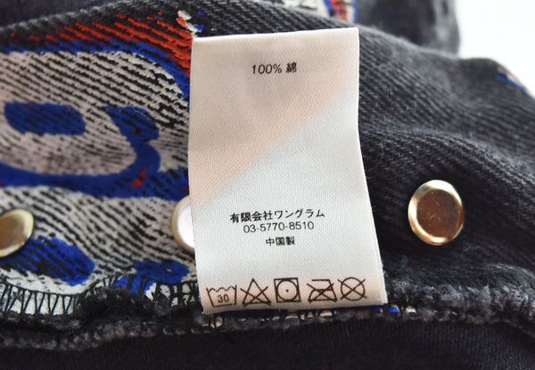 シュプリーム Supreme 17SS 666 denim jeans pants デニムペインター パンツ 黒 デニム ブラック 32 103MB-363