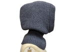 ルメール LEMAIRE 22AW BALACLAVA KNIT CAP バラクラバ ニット キャップ 目だし帽 帽子 灰 KN677 LK121 帽子 メンズ帽子 その他 無地 グレー Mサイズ 104H-43