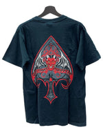 US US古着 90s 00s WEST COAST CHOPPERS T-Shirt ウエスト コースト チョッパーズ Tシャツ デビル 半袖 黒 Tシャツ ロゴ ブラック Mサイズ 104MT-2345