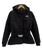 ノースフェイス THE NORTH FACE HYVENT  ハイベント　中綿ジャケット フード ベルト 黒 レディースアウター ジャケット ブラック Sサイズ 101LT-202