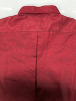 ダブルアールエル RRL 90s WESTERN SHIRT ウエスタン シャツ ボタン 長袖 三ツ星タグ Ralph Lauren 赤 長袖シャツ 無地 レッド Mサイズ 104MT-2247