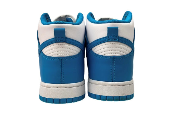 ナイキ NIKE 22年製 DUNK HIGH RETRO ダンク ハイ レトロ ノースカロライナ大学 シューズ 白 青 DD1399-400 メンズ靴 スニーカー ブルー 27.5cm 104S-842