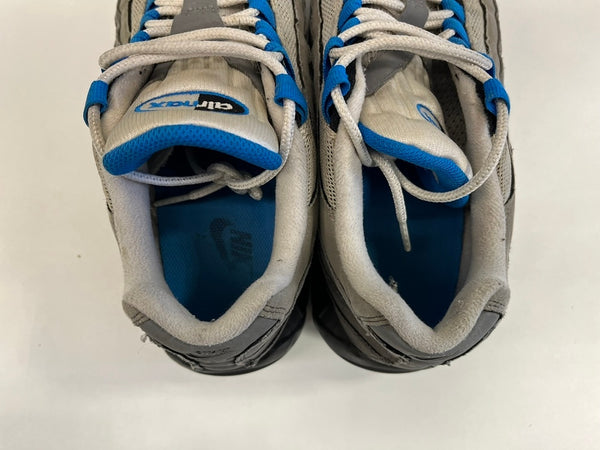 ナイキ NIKE AIR MAX 95 CRYSTAL BLUE エアマックス 95 クリスタル ブルー AT8696-100 メンズ靴 スニーカー グレー 26cm 101sh-2390