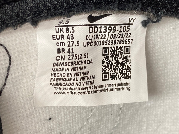 ナイキ NIKE 22年製 DUNK HI RETRO ダンク ハイ ノンエア バスケ パンダ シューズ 白 黒 DD1399-105 メンズ靴 スニーカー ホワイト 27.5cm 104S-933