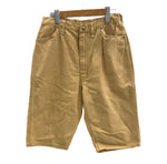 ヴィンテージ vintage 60's 60年代 BLUE BELL MAVERICK ブルーベル マーベリック レザーパッチ GRIPPER ZIPPER カラーデニム ショーツ ハーフパンツ ベージュ 101MB-681