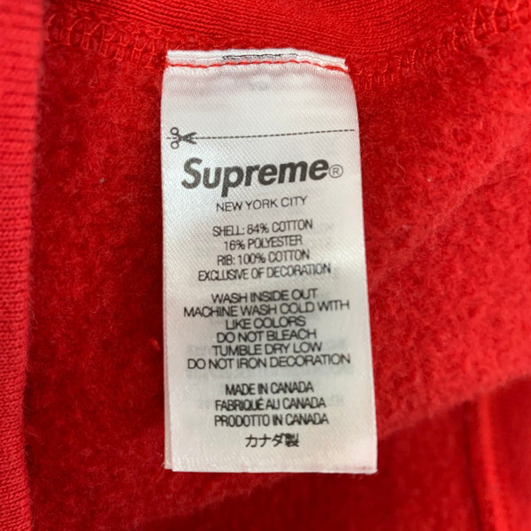 シュプリーム SUPREME Box Logo Hooded Sweatshirt パーカ レッド Lサイズ 201MT-4820