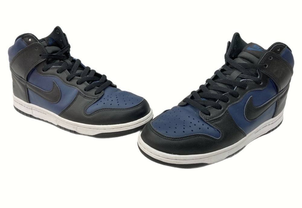 ナイキ NIKE 21年製 × FRAGMENT DESIGN フラグメントDUNK HIGH TOKYO ダンク ハイ 東京 黒 紺  DJ0383-400 メンズ靴 スニーカー ネイビー 28.5cm 104-shoes316 | 古着通販のドンドンサガール