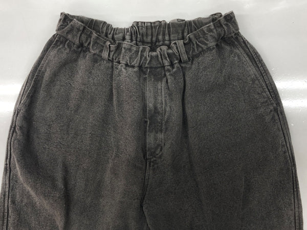 ミッタン MITTAN 亜麻苧麻ロング リネン ラミー ジップフライ ズボン 灰 無地 ボトムスその他 グレー サイズ 1 104MB-386