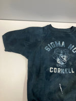 チャンピオン Champion 60's 60年代 ランタグ 3段プリント カレッジ ペンキ 半袖スウェット VINTAGE ヴィンテージ スウェット ブラック Mサイズ 101MT-4813