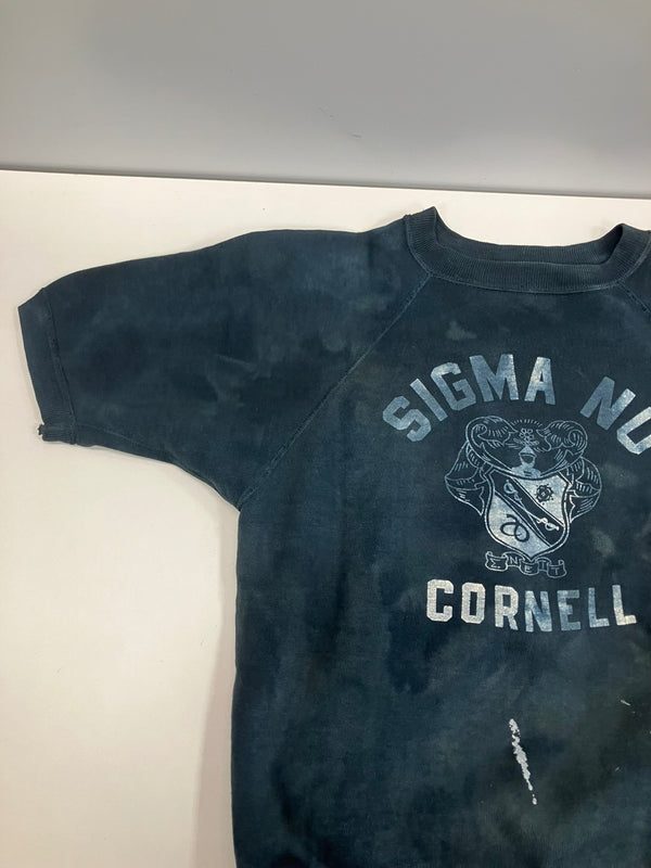 チャンピオン Champion 60's 60年代 ランタグ 3段プリント カレッジ ペンキ 半袖スウェット VINTAGE ヴィンテージ スウェット ブラック Mサイズ 101MT-4813