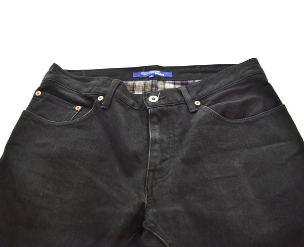 コムデギャルソン COMME des GARCONS JUNYAWATANABE MAN ブラックデニムパンツ AD2016 ジュンヤワタナベマン WS-P025 デニム ブラック Sサイズ 103MB-592