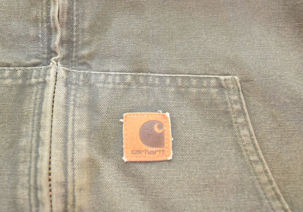 カーハート Carhartt 00s Carhart アクティブジャケット J130 ジャケット グリーン LLサイズ 103MT-2569