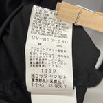 サイト S'YTE タッセルシャツ UV-B20-080 長袖シャツ ブラック 3サイズ 201MT-4141