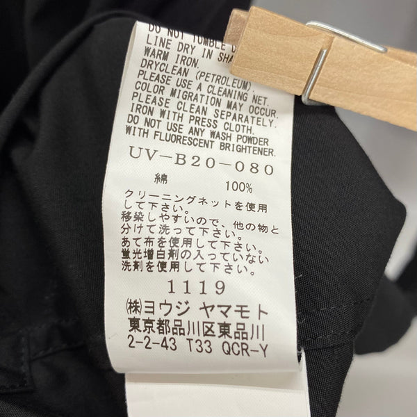 サイト S'YTE タッセルシャツ UV-B20-080 長袖シャツ ブラック 3サイズ 201MT-4141