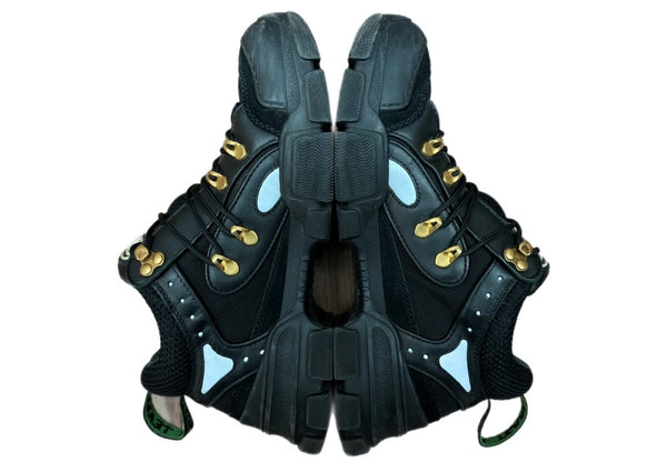 グッチ GUCCI Flashtrek Low フラッシュトレック ロー カット スニーカー メッシュ シューズ 黒 メンズ靴 スニーカー ブラック 104S-1079