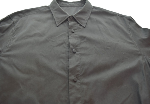 バックラッシュ BACKLASH 2 コットンレーヨン サファイアクール シャツ 14642 長袖シャツ ブラック Lサイズ 103MT-3215