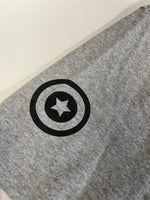 ア ベイシング エイプ A BATHING APE BAPE WGM SHARK シャークプリント タイガープリント 半袖 XL Tシャツ グレー LLサイズ 101MT-5073