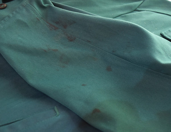 ヴィンテージ Vintage 70s USA製 ワッペン ジップアップCoca-Cola Coke コカコーラ ワークジャケット 42 ジャケット グリーン 103MT-3329