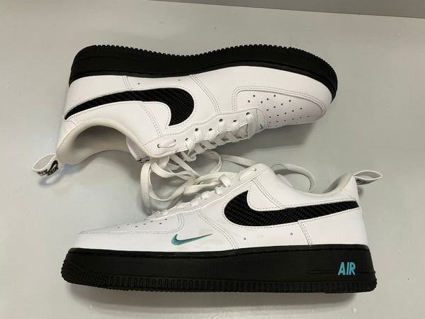 ナイキ NIKE AIR FORCE 1 LOW Cutout Swoosh/White/Black エアフォース1 ロー カットアウトスウッシュ DR0155-200 メンズ靴 スニーカー ホワイト 27cm 101-shoes1708