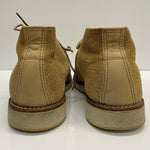 【曜日割引対象外】 レッドウィング RED WING WORK CHUKKA USA製 チャッカブーツ スエード 9 1/2D 3143 メンズ靴 ブーツ チャッカ ベージュ 27.5cmサイズ 201-shoes1372 VB