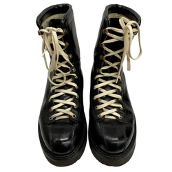 【曜日割引対象外】 パラブーツ PARA BOOT LARA SAUT レースアップブーツ フランス製 7125 メンズ靴 ブーツ その他 ブラック 8サイズ 201-shoes1378 VB