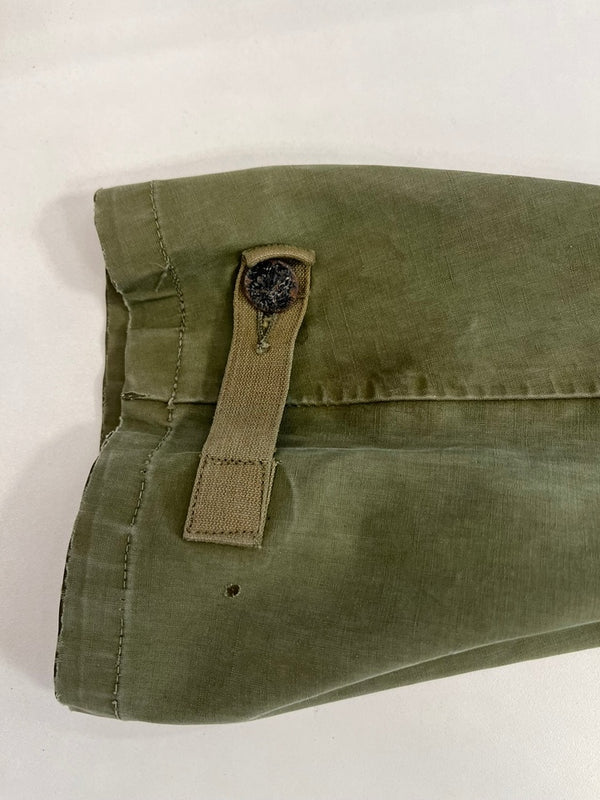 ミリタリー military ヴィンテージ Vintage 40s US ARMY デッキレインパーカー ステンシル入り ジャケット カーキ Sサイズ 101MT-4880