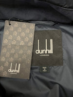 ダンヒル Dunhill DOWN JACKET ダウン ジャケット ジップアップ パファー ブルゾン アウター アウトドア 紺 18FH157N34020MR ジャケット 無地 ネイビー Mサイズ 104MT-806