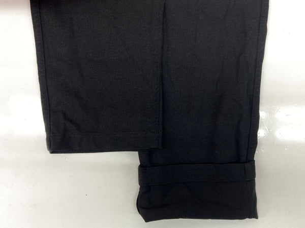 コムデギャルソン COMME des GARCONS SHIRT UTILITY PANTS ユーティリティ パンツ ジップフライ スラックス ズボン 黒 無地 FO-P505 ボトムスその他 ブラック XSサイズ 104MB-383