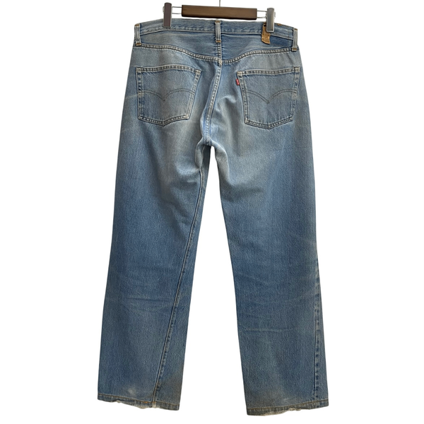 【曜日割引対象外】 リーバイス Levi's 70's 80's 501 66後期 ボタン裏6 W34 デニム ブルー 201MB-1119 VB