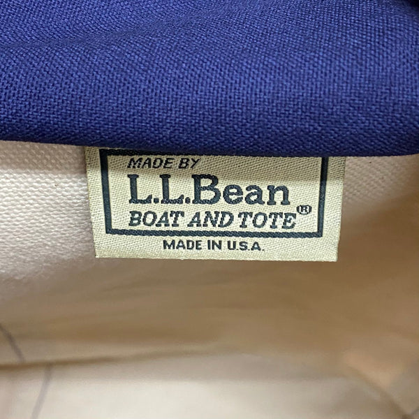 【曜日割引対象外】 エルエルビーン L.L.Bean 90's USA製 BOAT AND TOTE キャンバス 112644 バッグ メンズバッグ トートバッグ ホワイト 201goods-710 VB