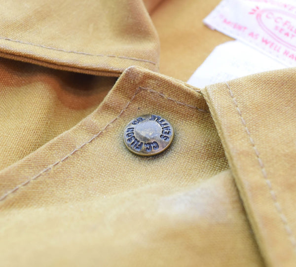 フィルソン FILSON Double Logger Coat ダブル ロガー コート ハンティング MADE IN USA ゴールドウィン  FSJ10009 M ジャケット ブラウン 103MT-2275