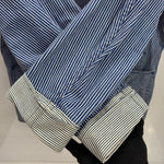 【曜日割引対象外】 ヴィンテージ vintage 60's 70's Carter's Hickory Stripe Worker Coverall ジャケット ブルー 201MT-4323 VB