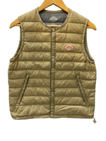 ダントン DANTON INNER DOWN VEST JD-8749 ベスト ベージュ 201LT-373