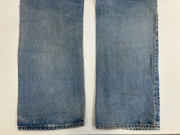 リーバイス Levi's 80's 80年代 501 黒カン 赤耳 ボタン裏524刻印 VINTAGE ヴィンテージ デニム ブルー - 101MB-647