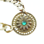 ティーモダンストリートウェア TTT MSW Flower Necklace フラワーネックレス メンズジュエリー・アクセサリー ネックレス・ペンダント シルバー 103G-185