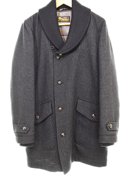 ルードギャラリー RUDE GALLERY RUDE GALLERY BLACK REBEL ブラックレーベルチェスターコート  ジャケット ブラック Lサイズ 103MT-3313