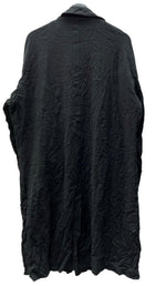 ワイズ Y's Wrinkled Stretch Poly Smooth Coat リンクルド ストレッチ ポリ スムース デザイン ライトアウター BLACK 黒 YN-T03-570 コート 無地 ブラック SIZE2 104LT-98