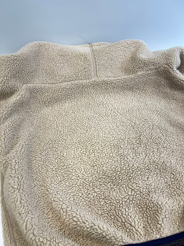 パタゴニア PATAGONIA 90s 90's 98年製 USA製 レトロカーディガン ナチュラルベージュ フリースジャケット  23023 FA98  ジャケット ベージュ Mサイズ 101MT-5021