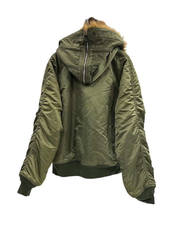 アルファインダストリーズ ALPHA INDUSTRIES N-2B フライトジャケット ミリタリージャケット 緑 2010-021 XL ジャケット カーキ 101MT-5200