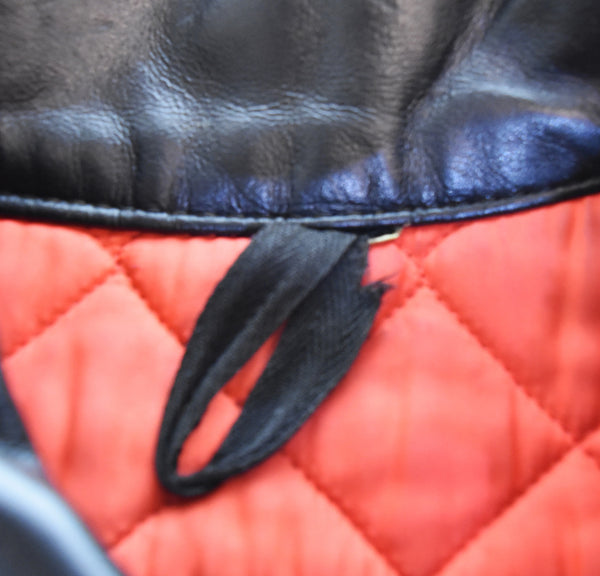 マスコット MASCOT 60's - 70's Single riders jacket 襟付き シングル ライダース ジャケット LEATHER レザー ジャケット Vintage ヴィンテージ ジャケット ブラック 103MT-3261